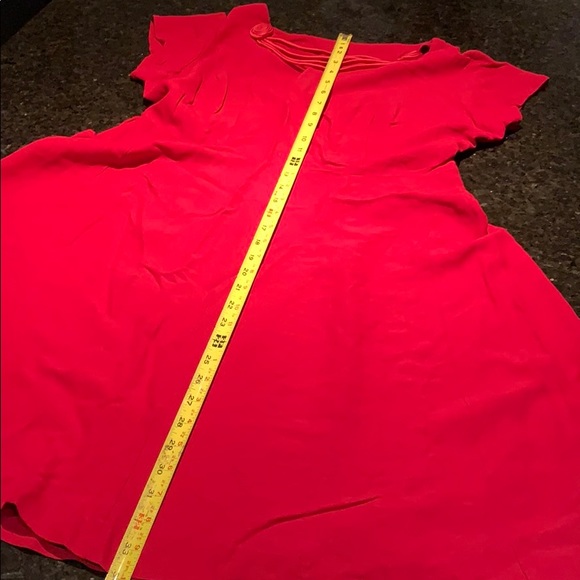 Vintage red dress - Picture 7 of 10